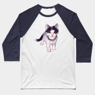 Punk Kitten Baseball T-Shirt